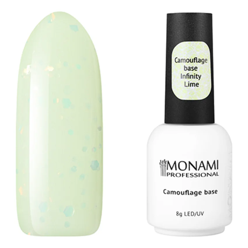 Monami Professional, База камуфлирующая Infinity Lime (УЦЕНКА) - Лимонный