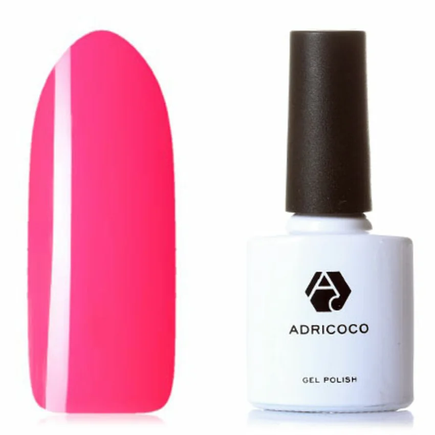 Набор, ADRICOCO, Гель-лак Pretty Dolly №09, 2 шт. - Розовый