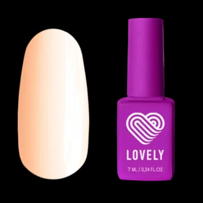 Lovely, Гель-лак Lovely Soft Touch 03, 7 ml - Персиковый
