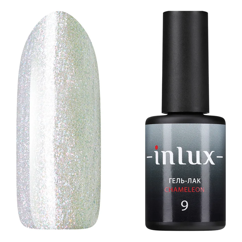 INLUX, Гель-лак CHAMELEON 9, 8 мл
