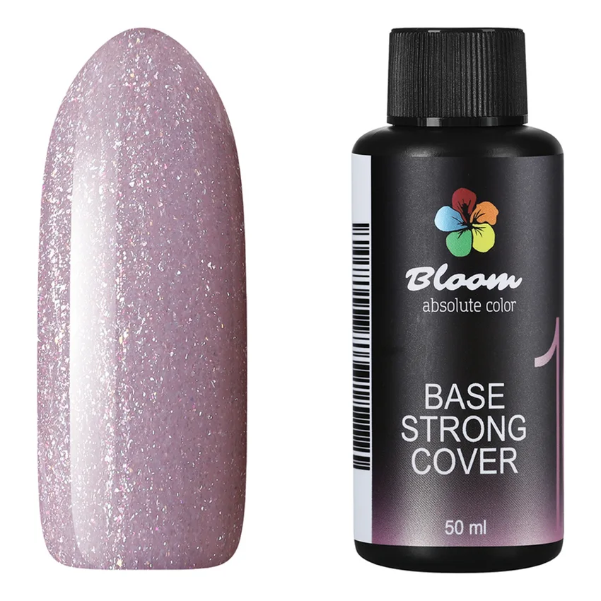 Bloom, База для гель-лака Strong №16, 50 мл - Лиловый
