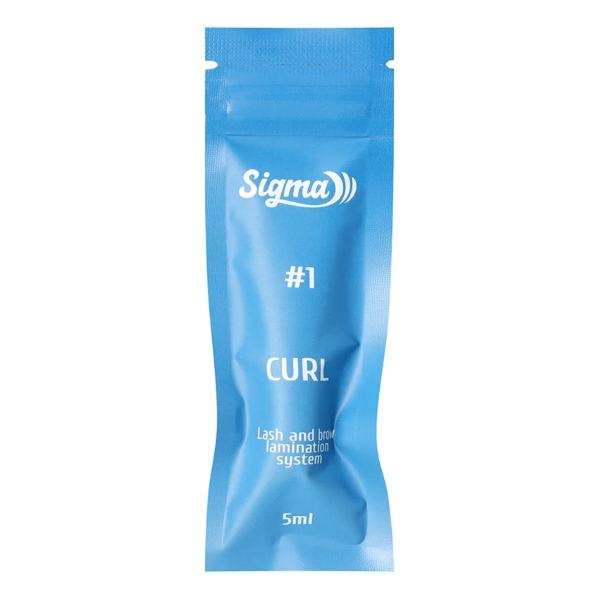 Sigma, Состав для ламинирования ресниц №1 Curl, 5 мл