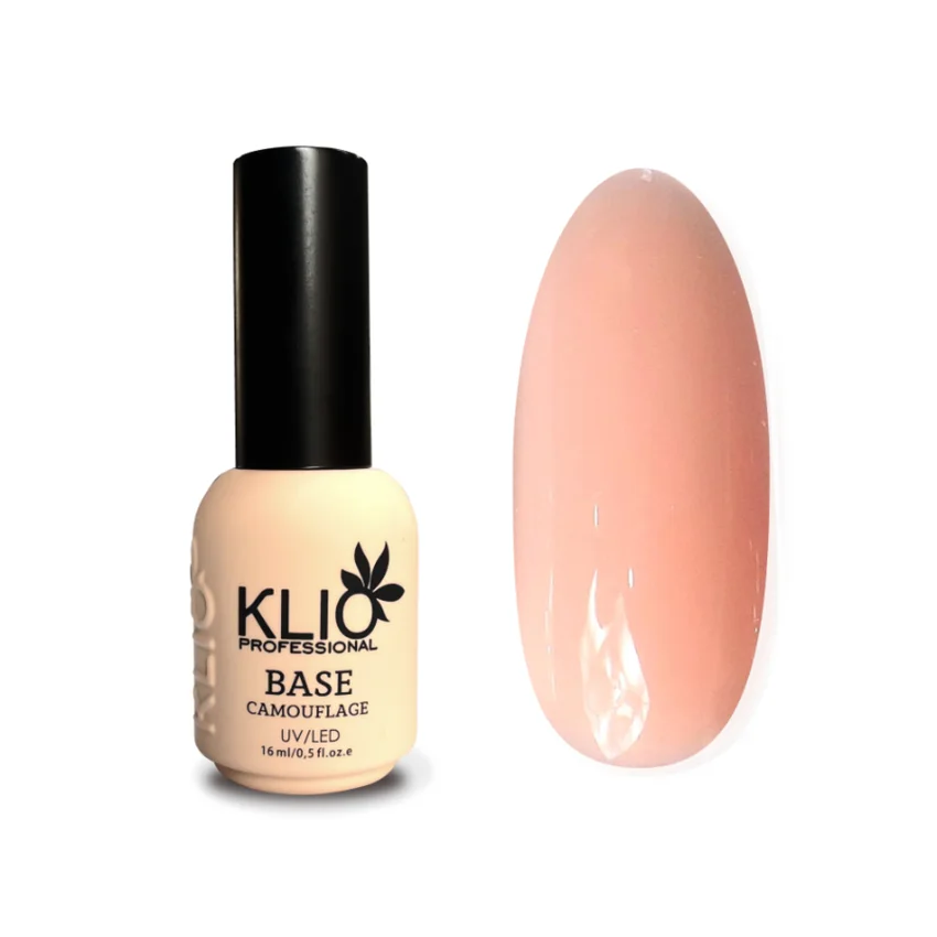 Klio Professional, База для гель-лака Peach, 16 мл