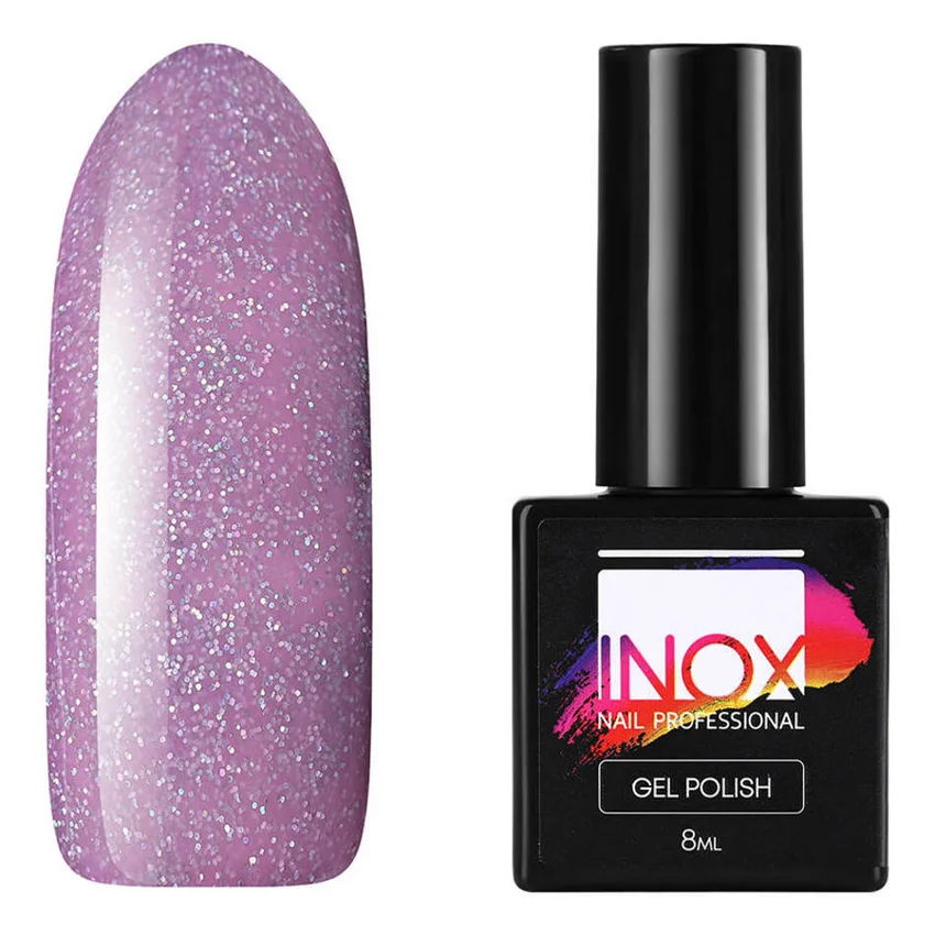 INOX nail professional, Гель-лак №209, Орион - Розовый