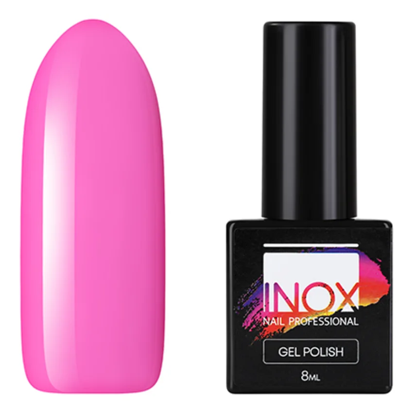 INOX nail professional, Гель-лак №162 Багамские острова, 8 мл - Сиреневый