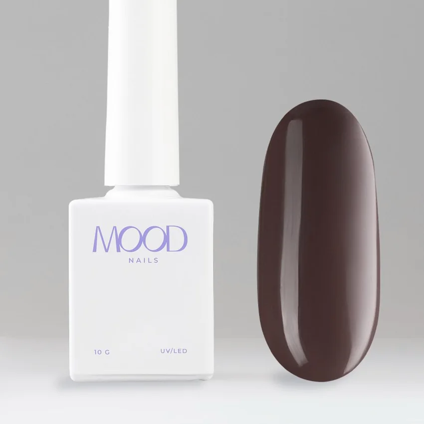 MOODNAIL, Гель-лак Gel-polish Kalipso, 10 г - Коричневый