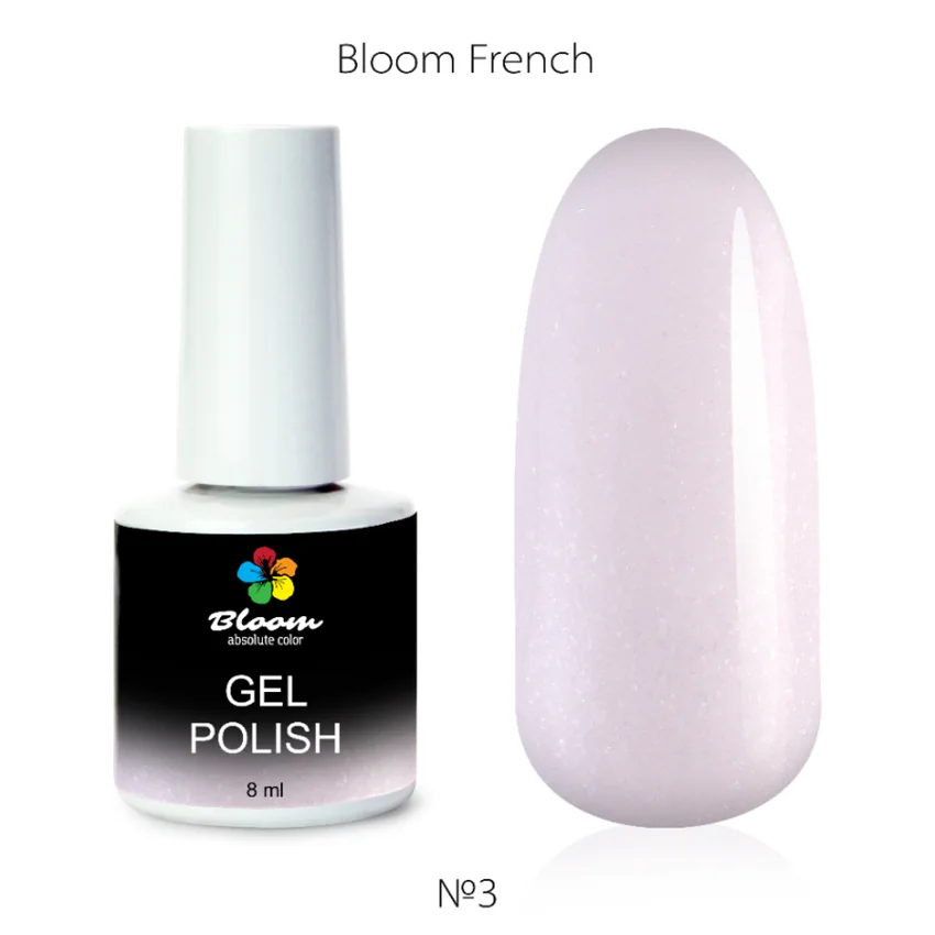 Bloom, Гель-лак French №3 - Молочный
