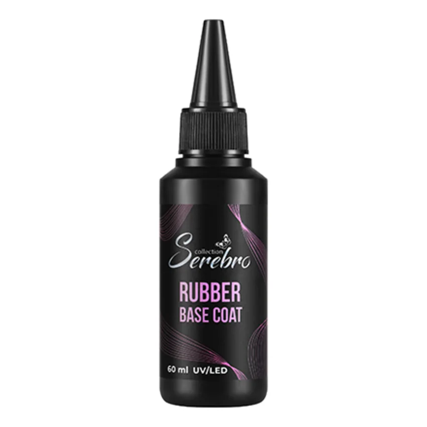 Serebro, База Rubber, 60 мл - Прозрачный