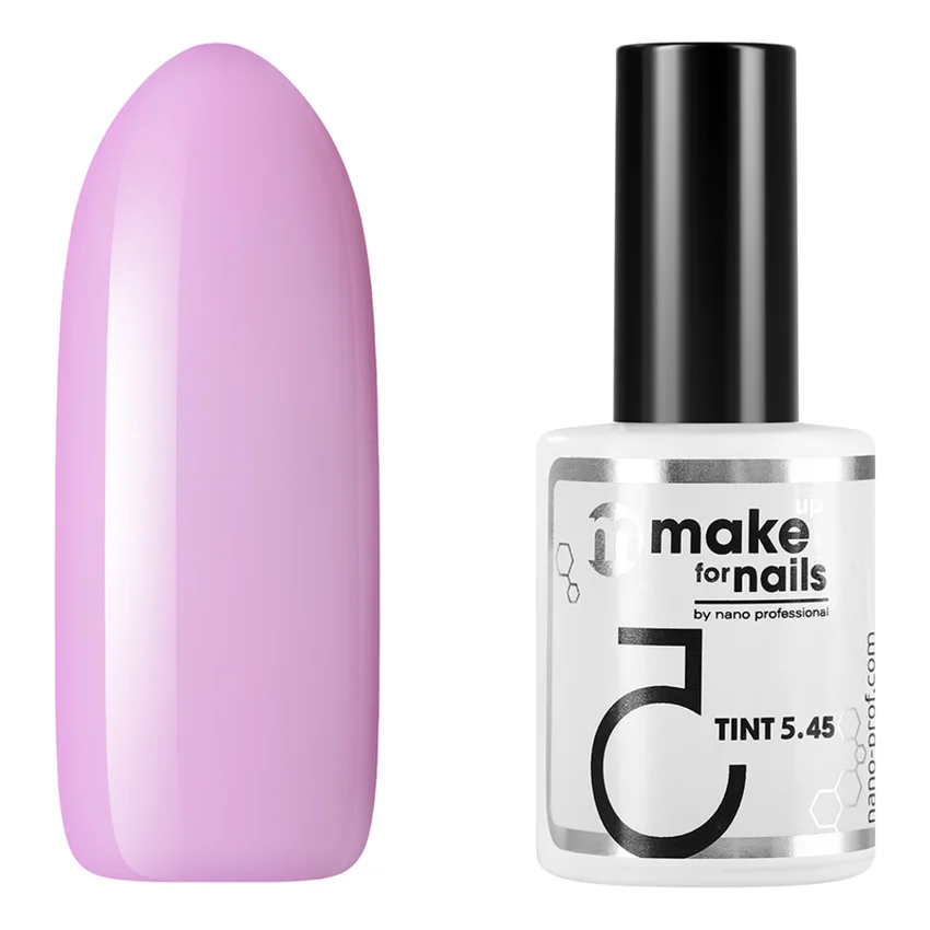 Nano Professional, База Make Up For Nails Tint 5.45 - Розовый