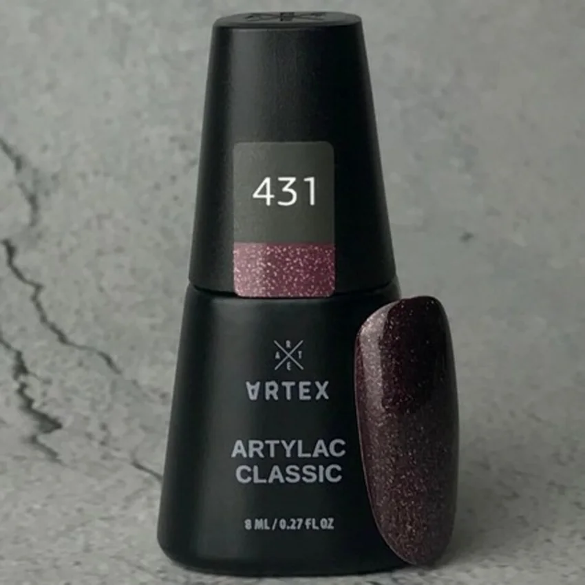 Artex, Гель-лак Artylac Classic №431 - Бордовый