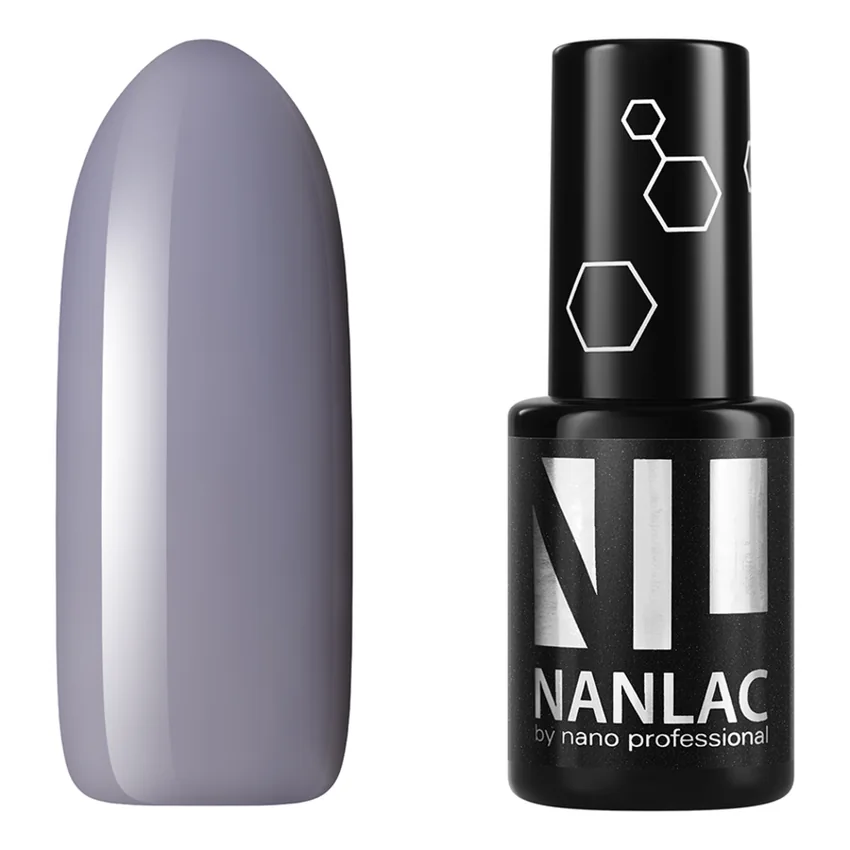 Nano Professional, Гель-лак №2143, Седой Эльбрус - Серый