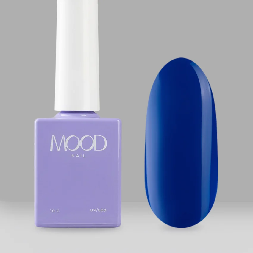 MOODNAIL, Гель-лак One step Pedicure collection Blue, 10 г - Синий