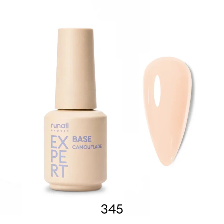 Runail Expert, Камуфлирующая база №345, 18 мл - Нюдовый