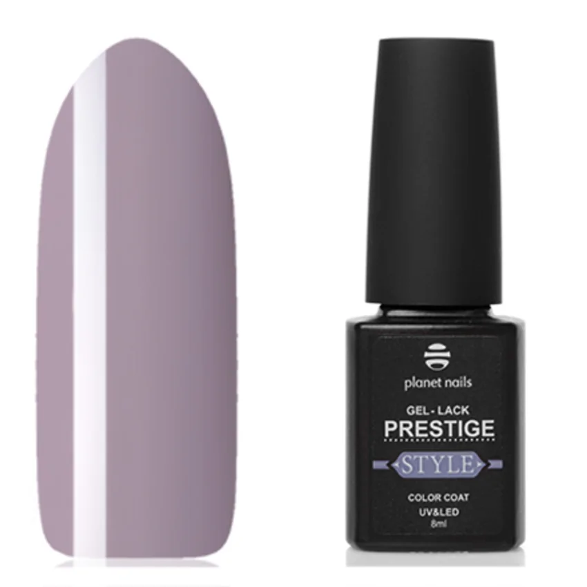 Planet Nails, Гель-лак Prestige Style №405 - Серый