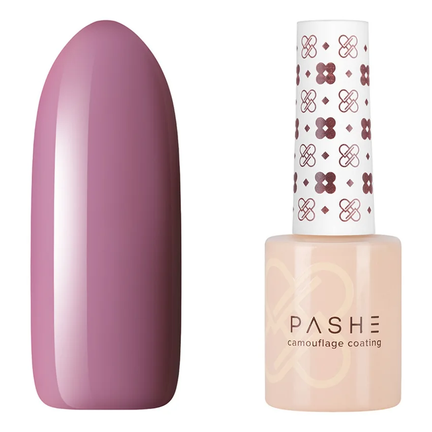 PASHE, Гель-лак Nude №15 - Сиреневый