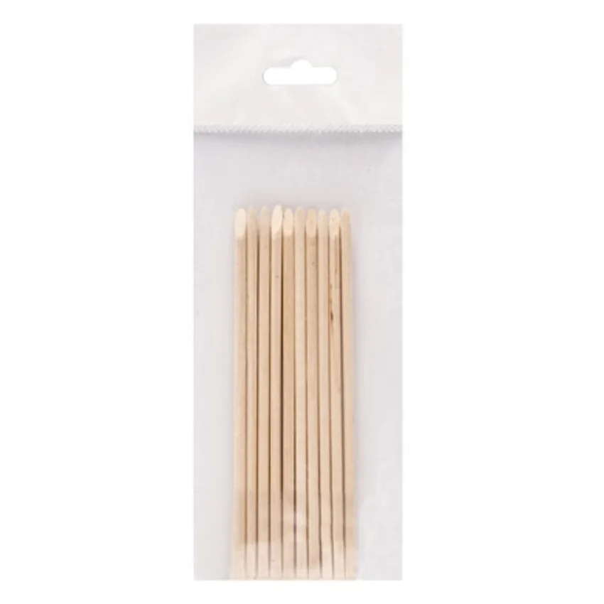 Planet Nails, Апельсиновые палочки 10 см, 10 шт/уп