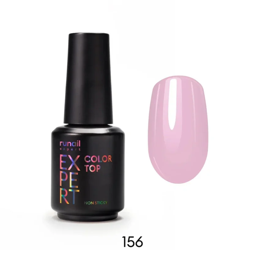 Runail Expert, Топ цветной Top Color Non Sticky №156, 18 мл