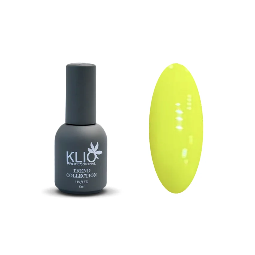 Klio Professional, Гель-лак Trend collection №31, 8 мл - Лимонный