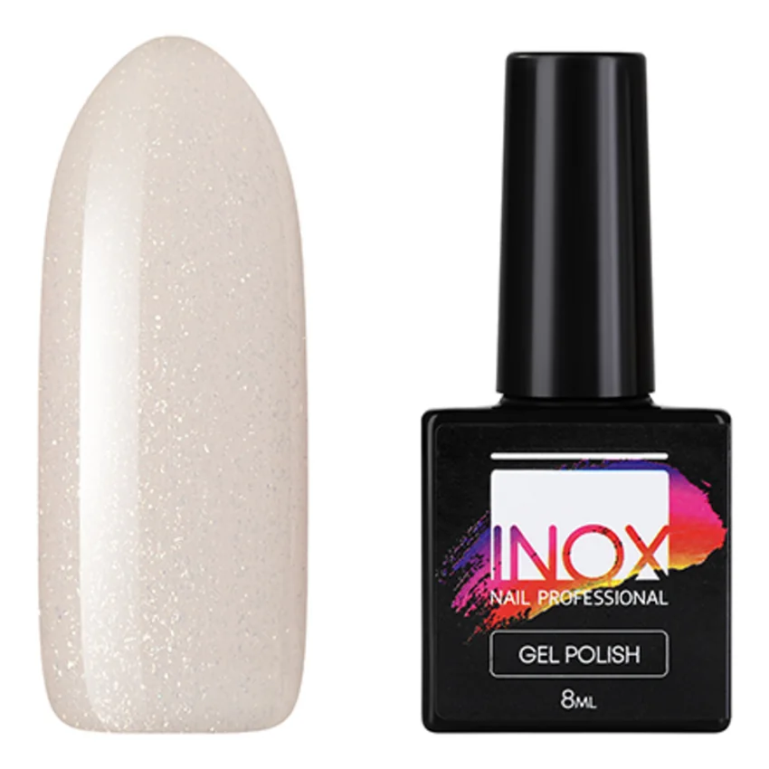 INOX nail professional, Гель-лак №108, Чувственность - Бежевый