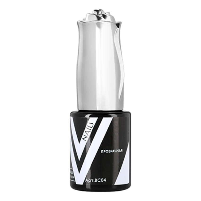 Vogue Nails, База для гель-лака Rubber, 10 мл - Прозрачный