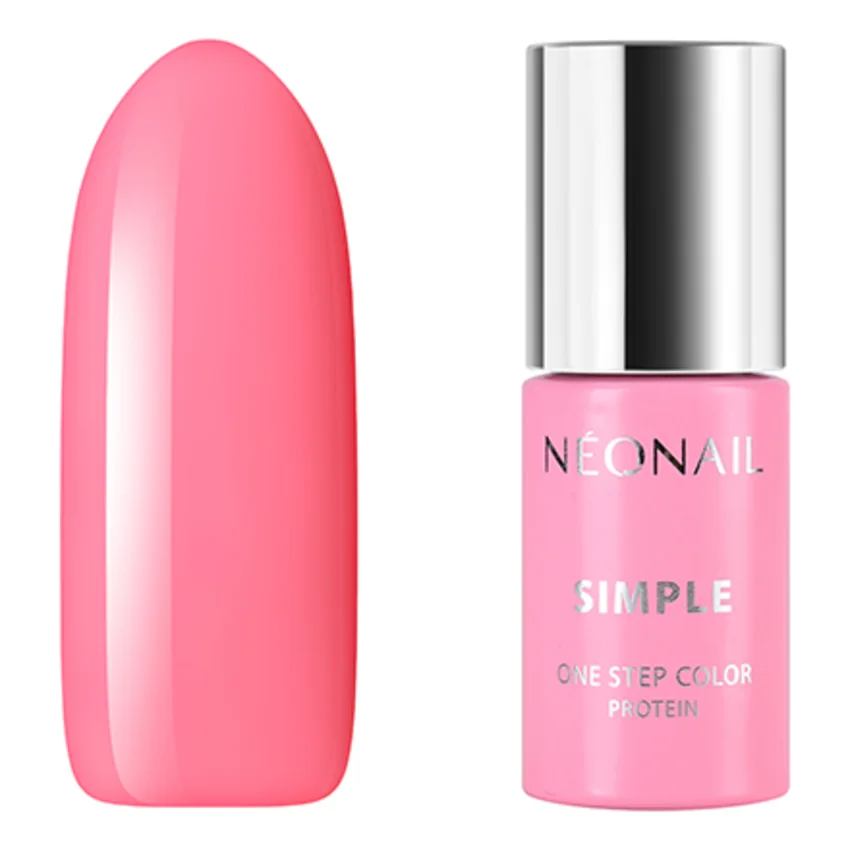NeoNail, Гель-лак Simple One Step, Lovely (УЦЕНКА) - Розовый