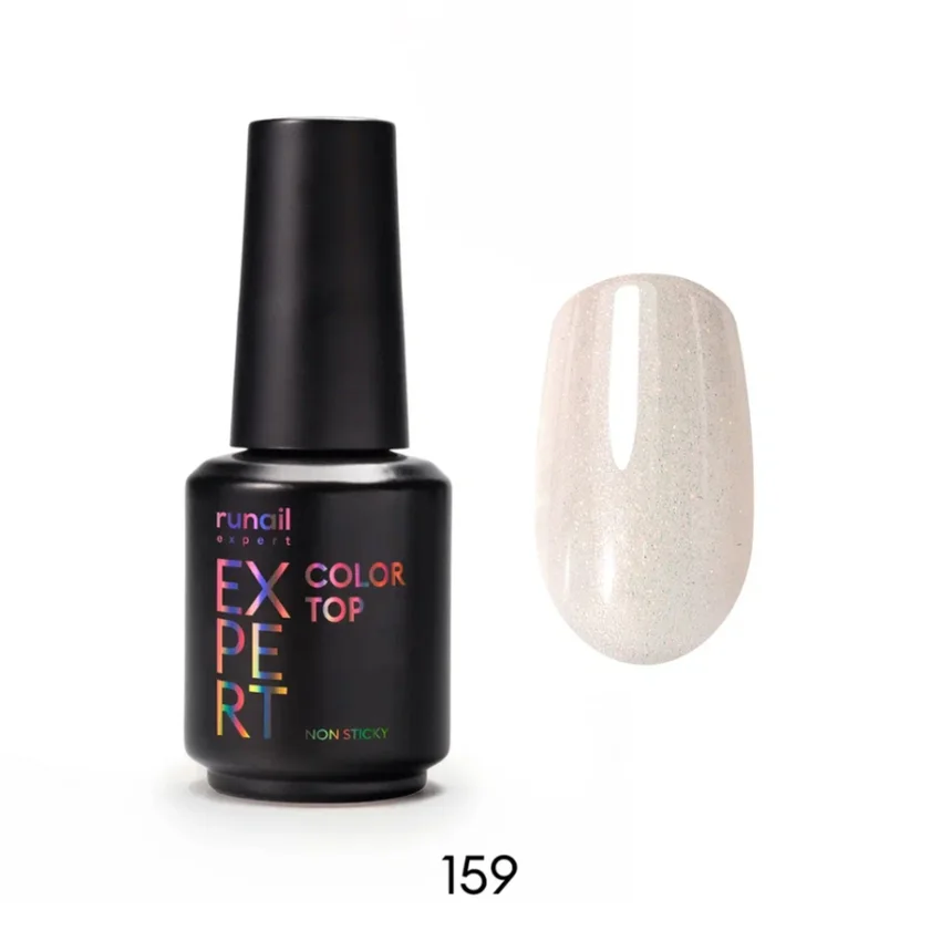 Runail Expert, Топ цветной Top Color Non Sticky №159, 18 мл