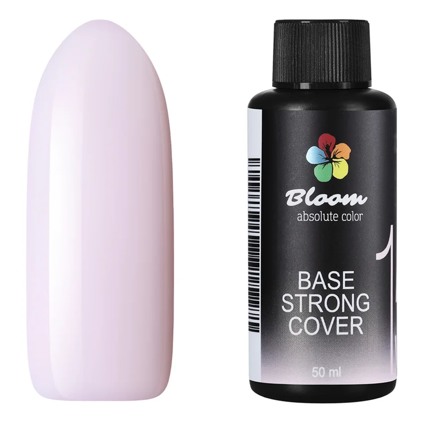 Bloom, База для гель-лака Strong №15, 50 мл - Лиловый