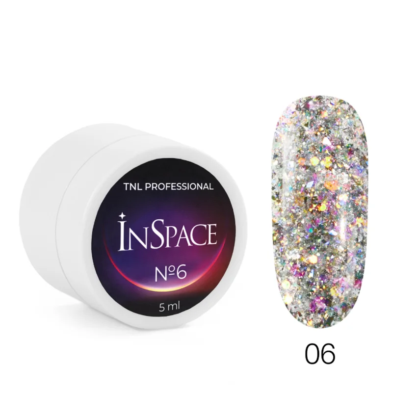 TNL Professional, Гель для дизайна InSpace №06, 5 мл - Розовый