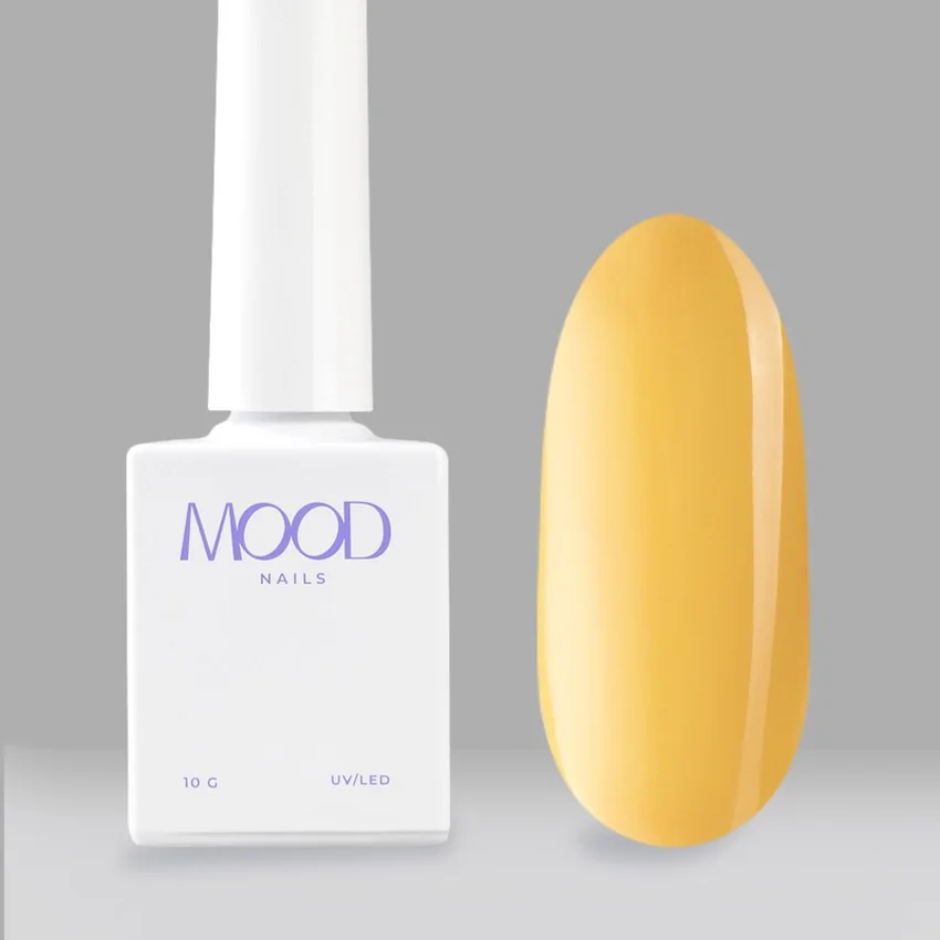 MOODNAIL, Гель-лак Gel-Polish Visart Yellow, 10 г - Желтый