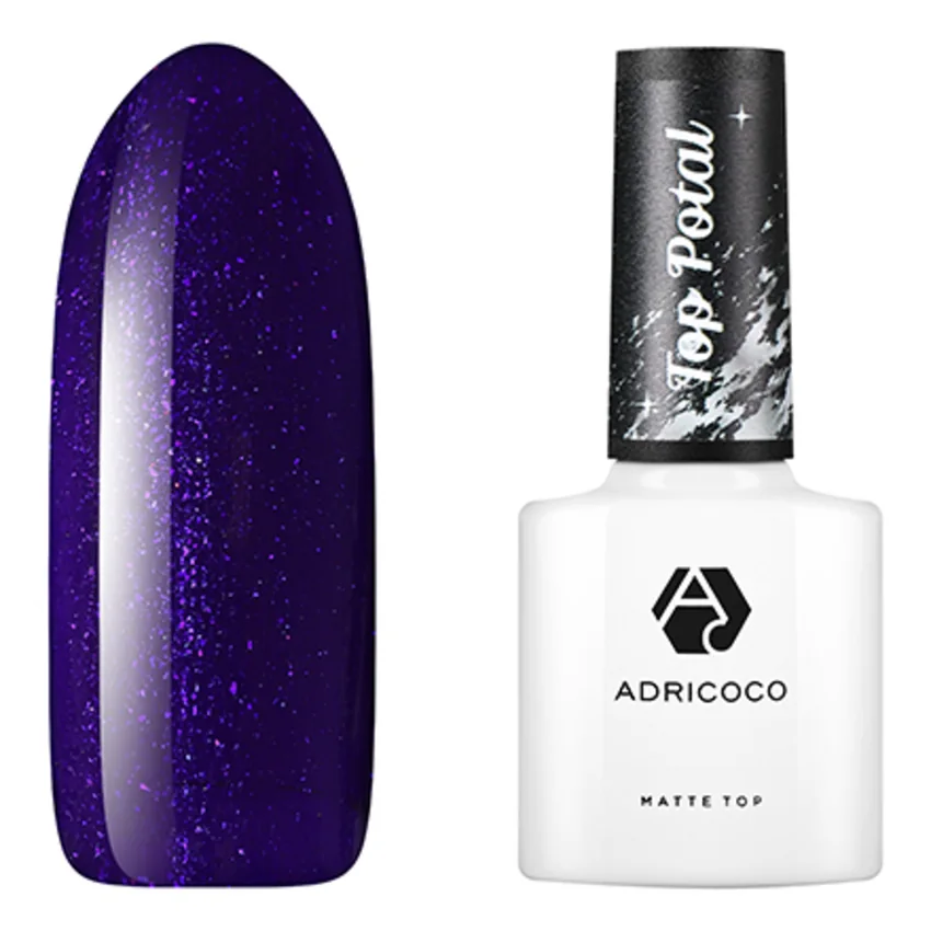 ADRICOCO, Гель-лак №016 - Фиолетовый