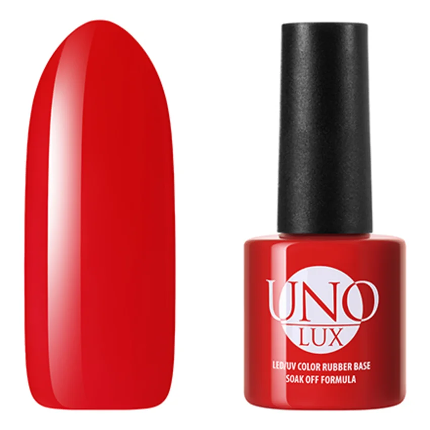UNO LUX, База Color Rubber №31 - Красный