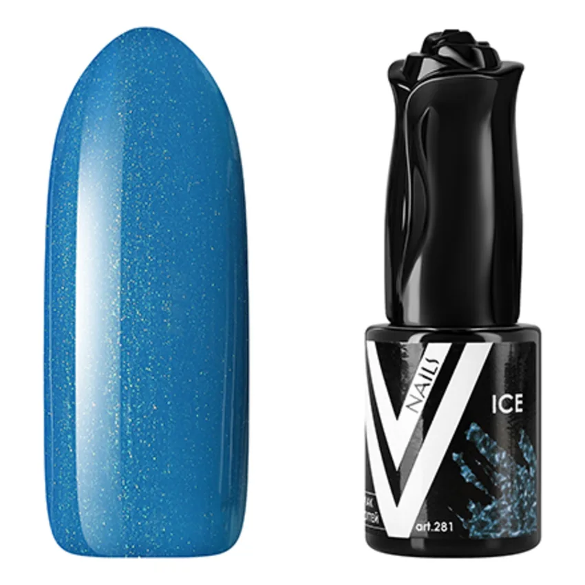 Vogue Nails, Гель-лак Ice - Синий