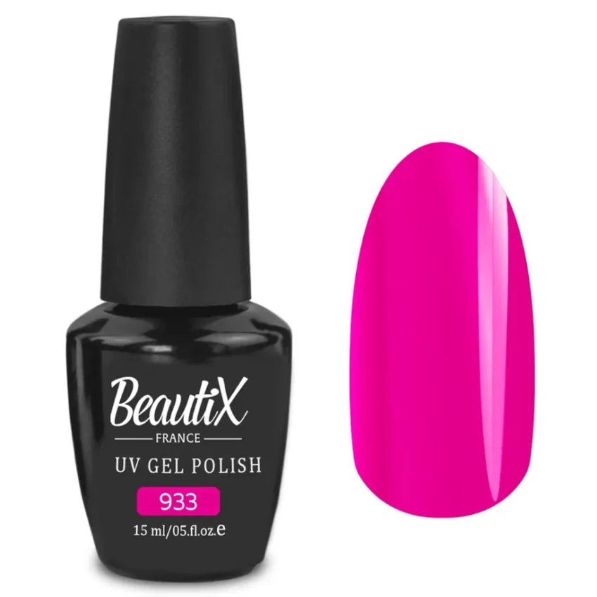 Beautix, Гель-лак PIXEL №933 - Малиновый