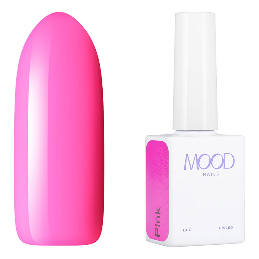 MOODNAIL, Гель-лак Gel-polish Pink, 10 г