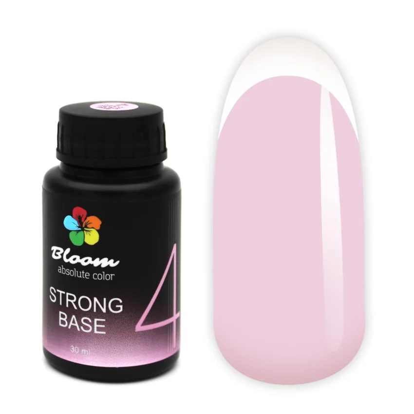 Bloom, База для гель-лака Strong №4, 30 мл - Для френча