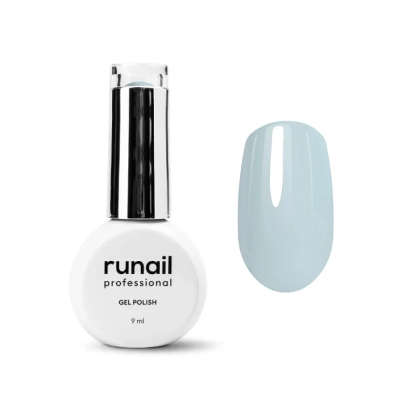 ruNail, Гель-лак №8912 - Голубой