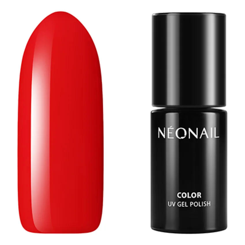 NeoNail, Гель-лак №6953-7, Hot Crush - Красный