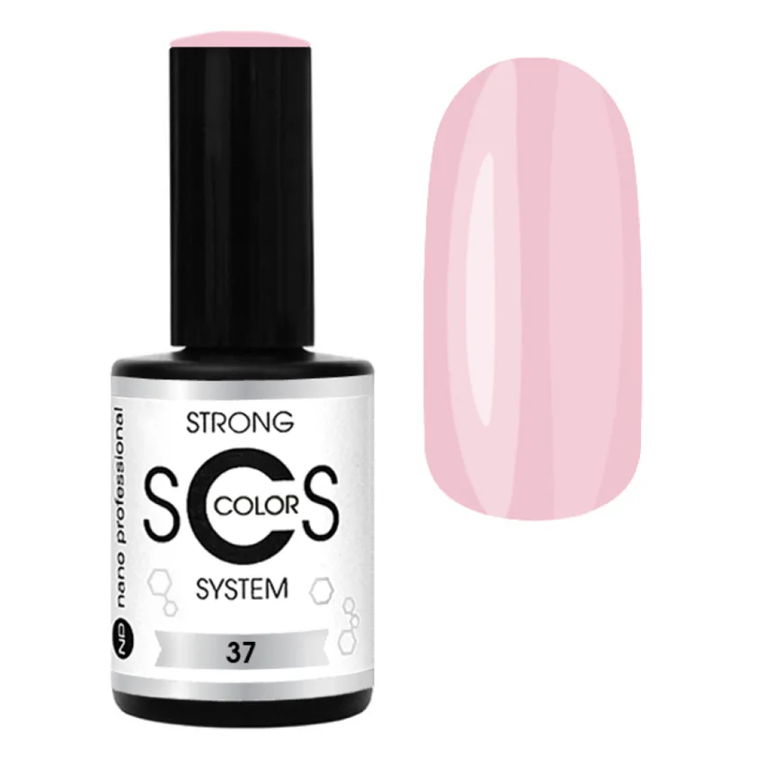 Nano Professional, База Strong Color System №37 - Розовый
