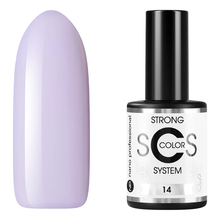 Nano Professional, База Strong Color System №14 - Сиреневый