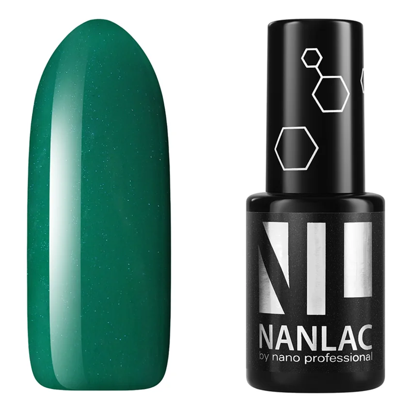 Nano Professional, Гель-лак №2147, Изумрудный бархат - Зеленый