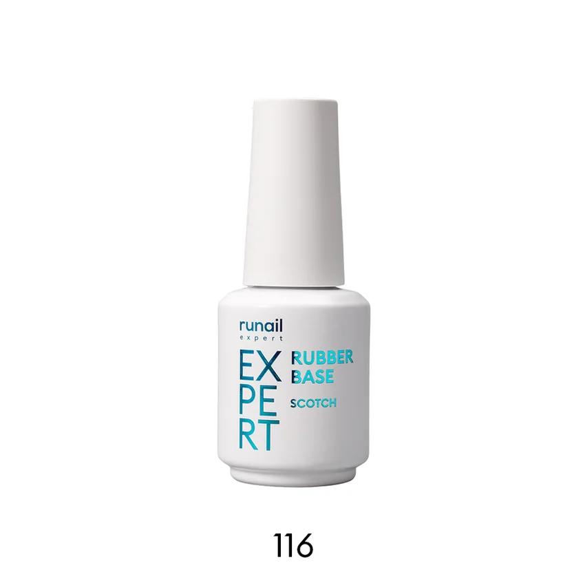 Runail Expert, База Rubber base scotch №116, 18 мл - Прозрачный