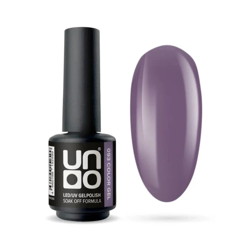 UNO, Гель-лак №093 Черничное молоко - Blueberry Milk, 8 г - Фиолетовый