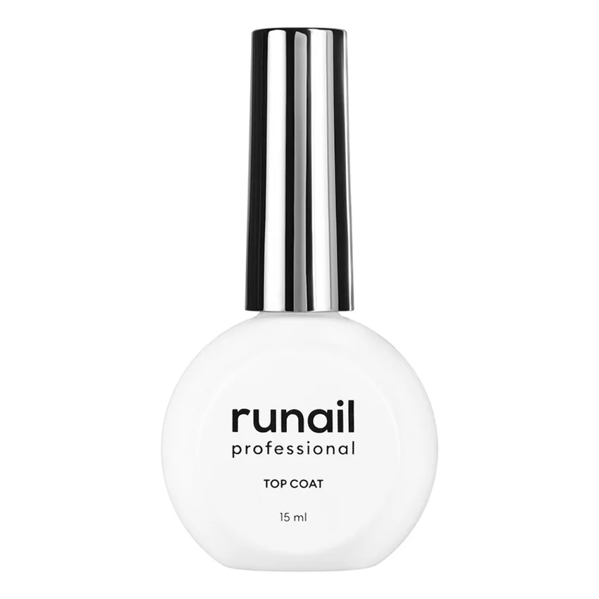 ruNail, Топ для гель-лака Crystal, 15 мл