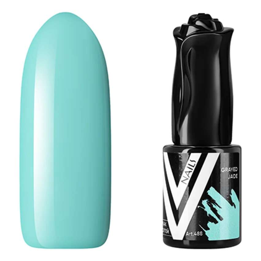Vogue Nails, Гель-лак Grayed Jade - Бирюзовый