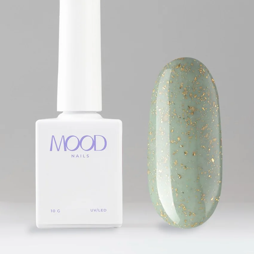 MOODNAIL, Гель-лак Gel-polish Bit Green, 10 г - Зеленый