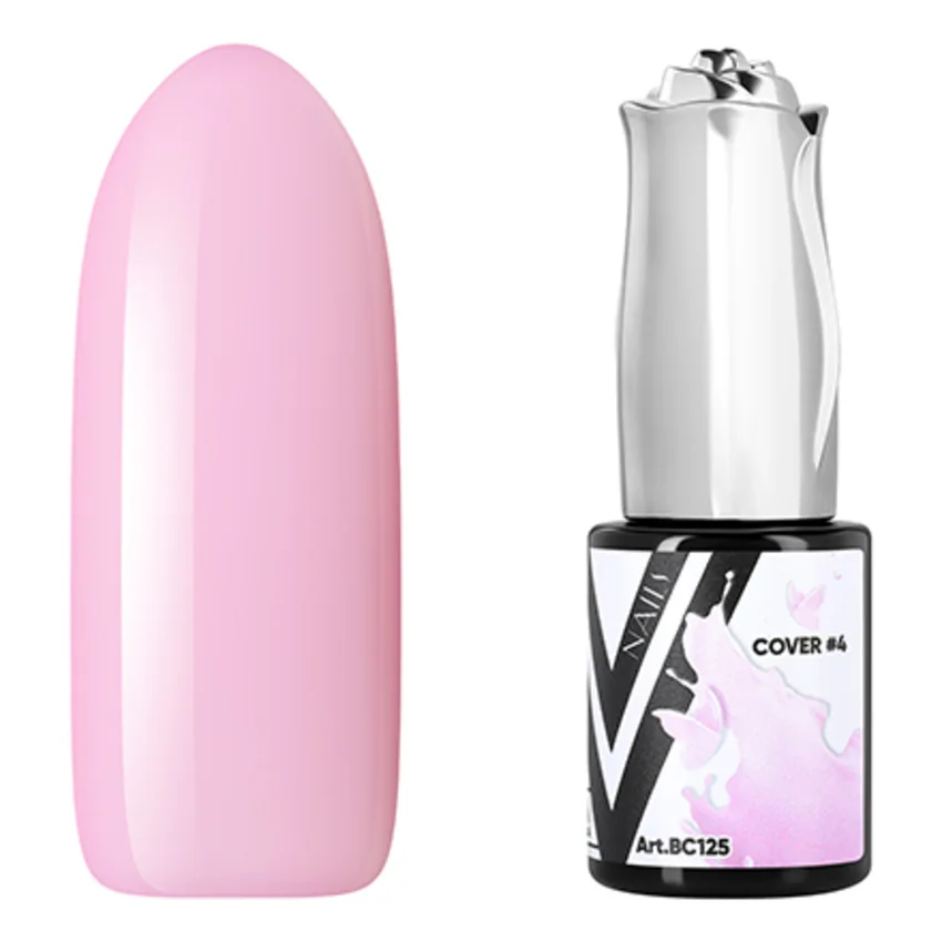 Vogue Nails, База Strong Cover №4, 10 мл - Розовый