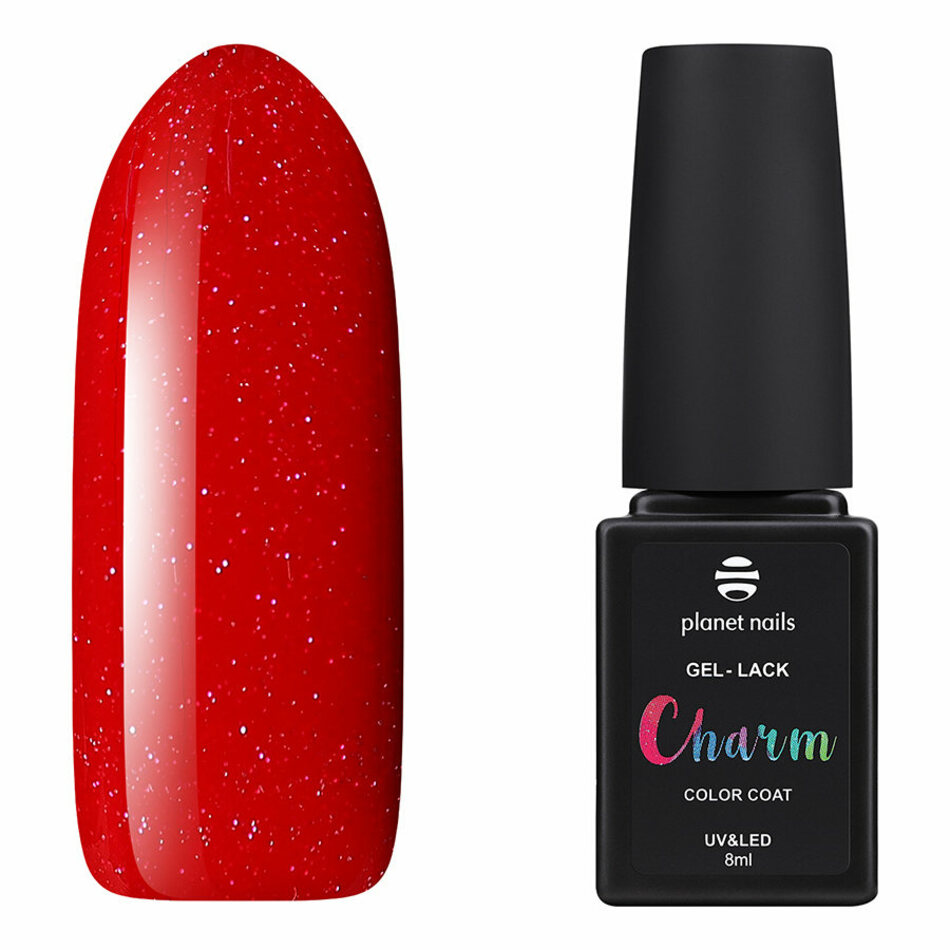 Planet Nails, Гель-лак Сharm №668, 8 мл