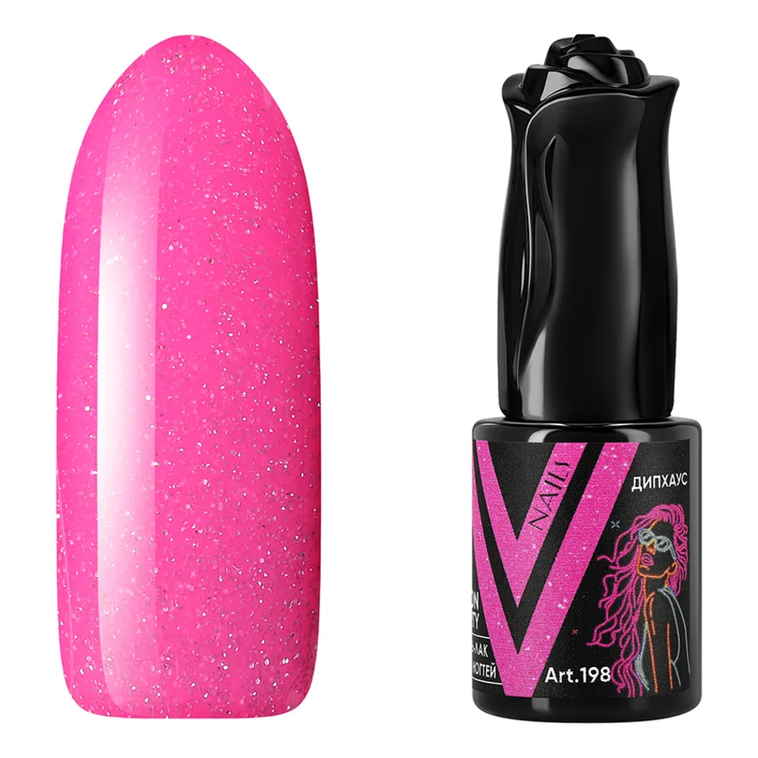 Vogue Nails, Гель-лак Дипхаус - Розовый