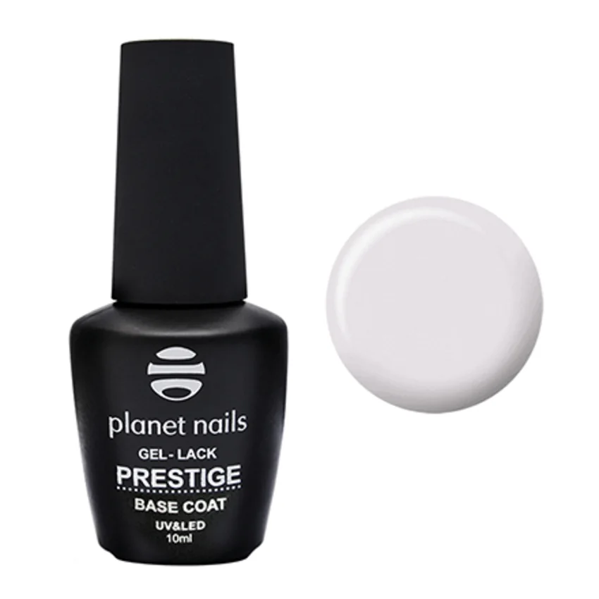Planet Nails, База Prestige, Base Milk, 10 мл - Молочный