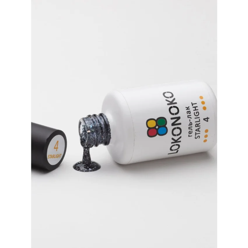 LOKONOKO, Гель-лак starlight № 4, 8 мл